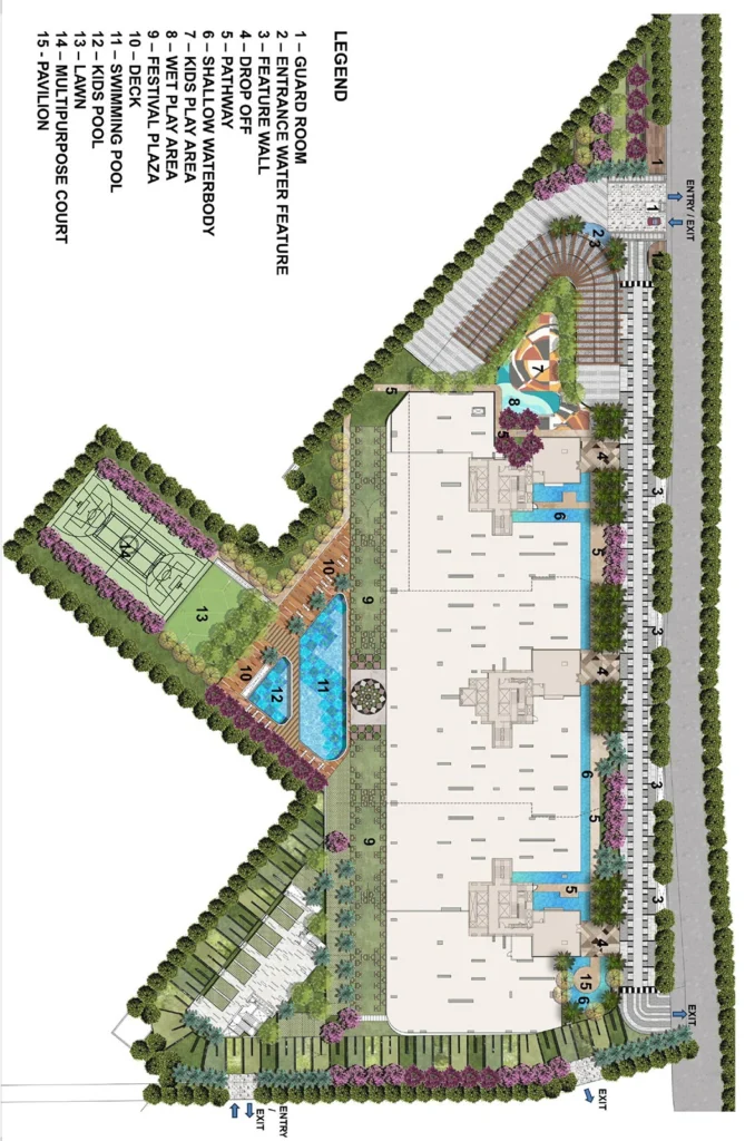 Satya Levante Site Plan